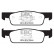 Bromsbeläggssats, skivbroms Yellowstuff DP42146R EBC, miniatyr 5
