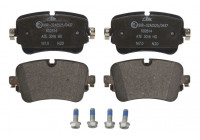 Bromsbeläggssats, skivbroms