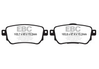 Bromsbeläggssats Yellowstuff DP42219R EBC