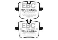 Bromsbeläggssats Yellowstuff DP42320R EBC