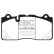 Bromsbeläggssats Yellowstuff DP43050R EBC