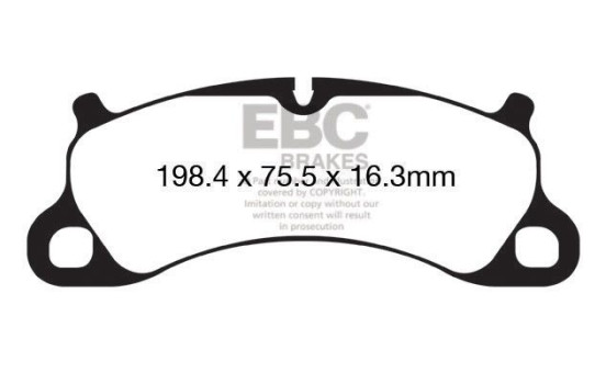 EBC Bluestuff bromsbeläggssats DP52144NDX, bild 2