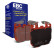 EBC Redstuff bromsbelägg DP32304C, miniatyr 3