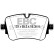 EBC Redstuff bromsbeläggssats DP32299C, miniatyr 2