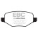 EBC Ultimax OE Bromsbeläggssats, skivbroms DP1826