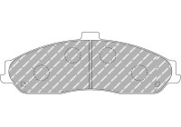 Ferodo DS2500 Bromsbeläggssats FCP1553H Ferodo Racing