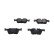 Kavo delar Delar Bromsbelägg KBP-10074 Kavo parts