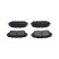 Kavo delar Delar Bromsbelägg KBP-10087 Kavo parts, miniatyr 3