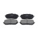 Kavo delar Delar Bromsbelägg KBP-10090 Kavo parts