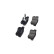 Kavo delar Delar Bromsbelägg KBP-10096 Kavo parts, miniatyr 2