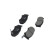 Kavo delar Delar Bromsbelägg KBP-10097 Kavo parts, miniatyr 2