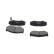 Kavo delar Delar Bromsbelägg KBP-10097 Kavo parts, miniatyr 3