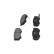 Kavo delar Delar Bromsbelägg KBP-10097 Kavo parts, miniatyr 4
