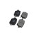 Kavo delar Delar Bromsbelägg KBP-10102 Kavo parts, miniatyr 2