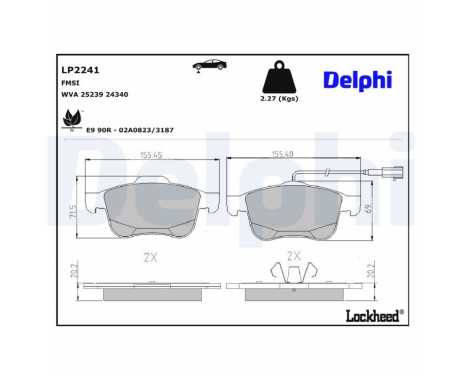 VÄNNENS PLAKETTSPEL LP2241 Delphi