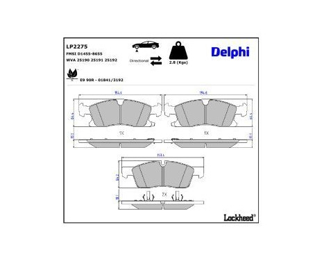VÄNNENS PLAKETTSPEL LP2275 Delphi