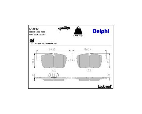 VÄNNENS PLAKETTSPEL LP3187 Delphi, bild 3
