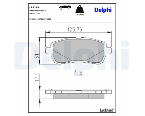 VÄNNENS PLAKETTSPEL LP3279 Delphi