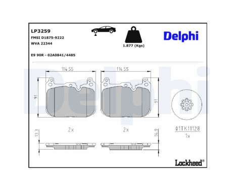 VÄNSKAPSSPEL LP3259 Delphi