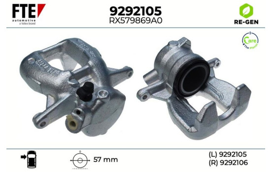Bromsok 9292105 FTE