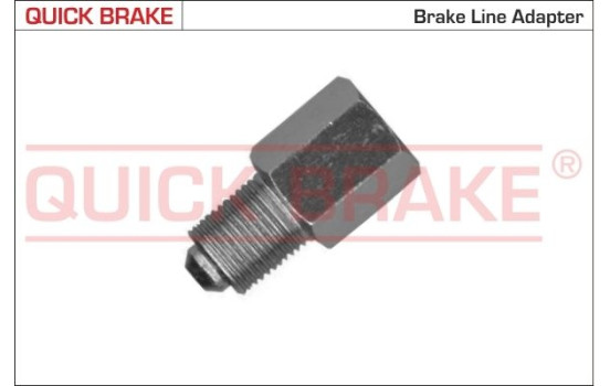 Adapter, bromsledning OBE Quick Brake