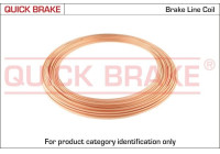 Bromsledning 1911R CU-10M Quick Brake