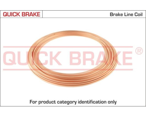 Bromsledning 1970 CU Quick Brake