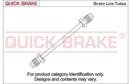 Bromsledning CU-0210A-A Quick Brake