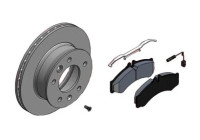 Bromssats, skivbroms 640.4300.00 Zimmermann