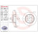 Bromsskiva 08.1365.10 Brembo, miniatyr 4