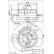 Bromsskiva 08.5174.34 Brembo, miniatyr 2