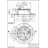Bromsskiva 08.5352.10 Brembo, miniatyr 2