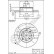 Bromsskiva 08.5456.10 Brembo, miniatyr 2