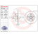 Bromsskiva 08.6911.14 Brembo, miniatyr 4