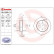 Bromsskiva 08.A328.10 Brembo, miniatyr 2