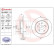 Bromsskiva 08.B557.10 Brembo, miniatyr 3