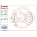 Bromsskiva 08.B602.10 Brembo, miniatyr 2