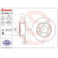 Bromsskiva 08.B829.10 Brembo, miniatyr 2