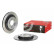 Bromsskiva 08.D882.11 Brembo, miniatyr 2