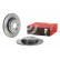 Bromsskiva 08.D983.11 Brembo, miniatyr 2