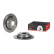 Bromsskiva 08.E955.11 Brembo, miniatyr 2