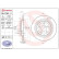 Bromsskiva 08.F361.11 Brembo, miniatyr 2