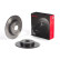 Bromsskiva 08.F390.11 Brembo, miniatyr 2