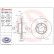 Bromsskiva 09.3825.10 Brembo, miniatyr 4