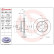 Bromsskiva 09.4914.34 Brembo, miniatyr 4