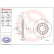 Bromsskiva 09.5587.10 Brembo, miniatyr 4