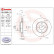Bromsskiva 09.5809.10 Brembo, miniatyr 2