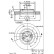 Bromsskiva 09.5845.20 Brembo, miniatyr 2