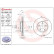 Bromsskiva 09.5845.20 Brembo, miniatyr 4