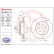 Bromsskiva 09.6912.10 Brembo, miniatyr 4